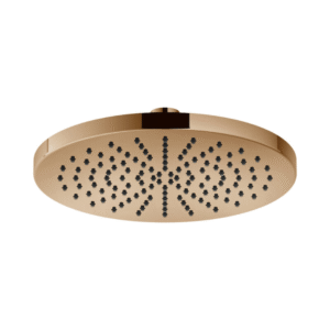Nobili Round Inox Shower Head 200 mm – Red Canyon PVD