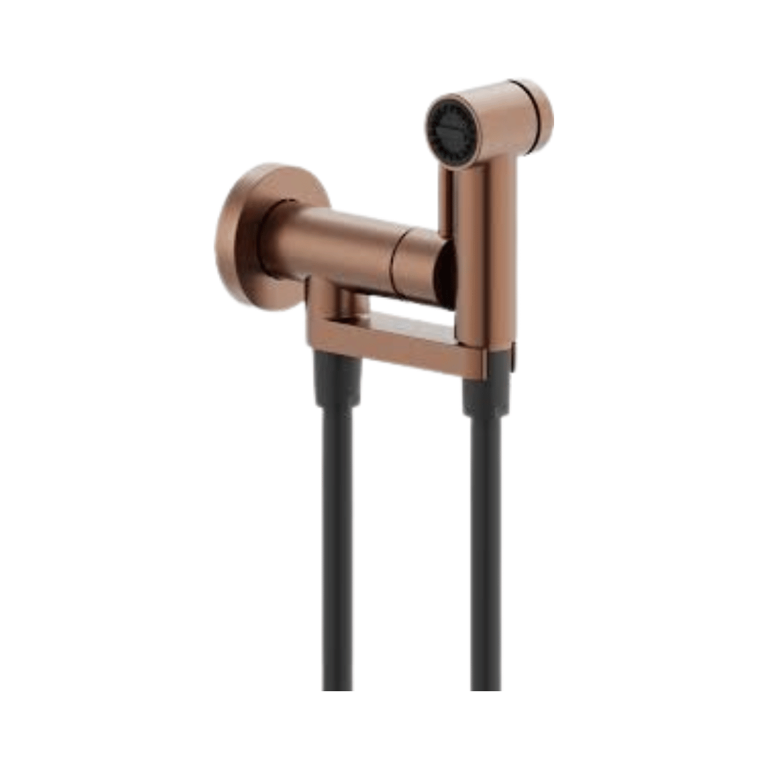 Nobili Built-In Bidet Mixer Tabacco