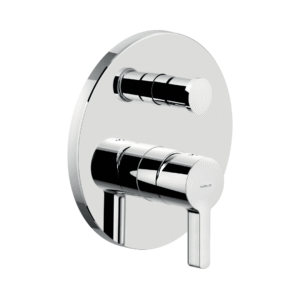 Nobili UNO Diamond Smoke PVD Built-in Shower Mixer