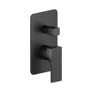Nobili Black Built-In Shower Mixer with Diverter