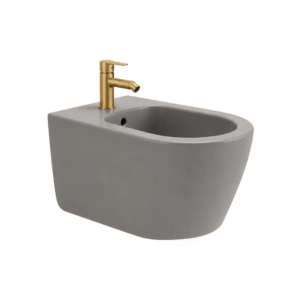 Nobili Acquaviva Bidet with Click Waste 1.1/4” London Grey