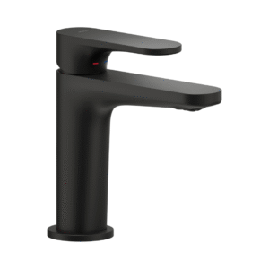 Nobili Yoyo Black Basin Mixer with Click Waste
