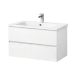 CUDA Bathroom Vanity with Basin 80 cm White