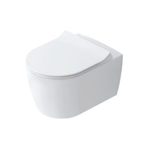 İdevit Alfa Rimless WC with Slim Seat Cover