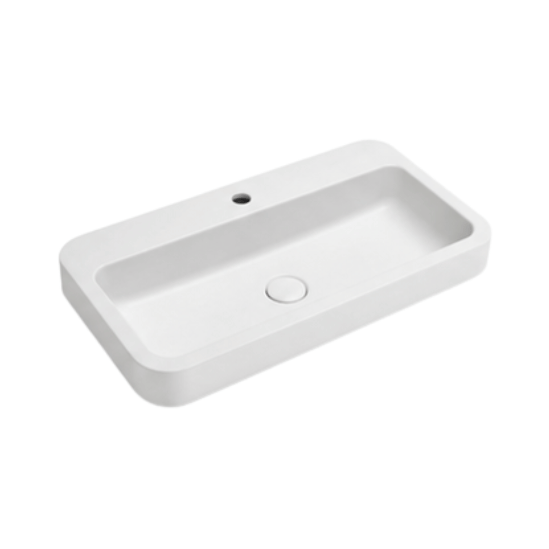 Scarabeo Glam Built-In Washbasin 76x39 cm