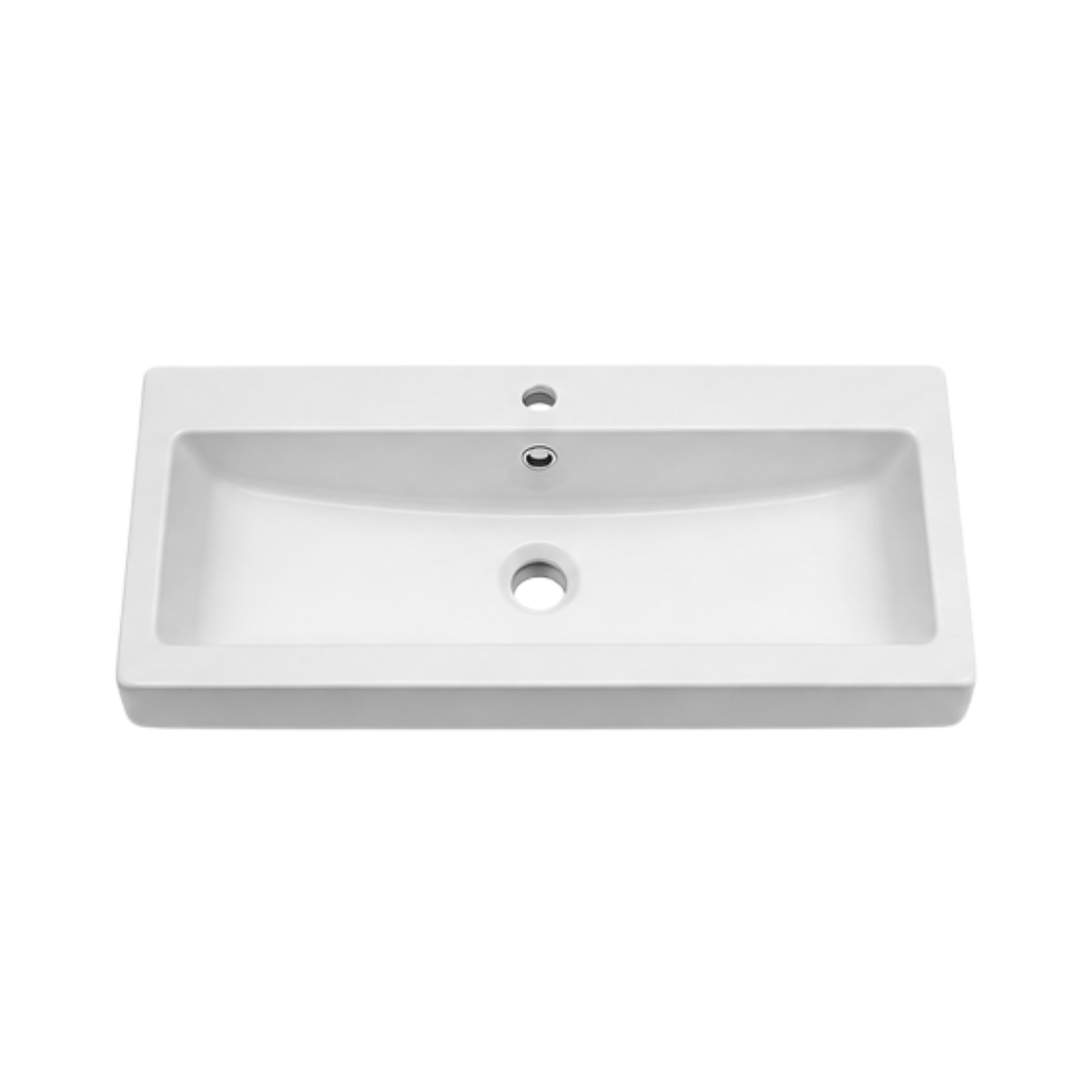 Scarabeo Teorema Built-In Washbasin 81x44 cm