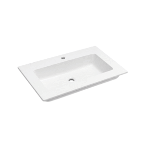 Scarabeo 70x45 Countertop Basin – Built-In / Inset for Vanity Unit