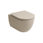 Scarabeo Teorema Twist Colored WC Toilet Sand 51